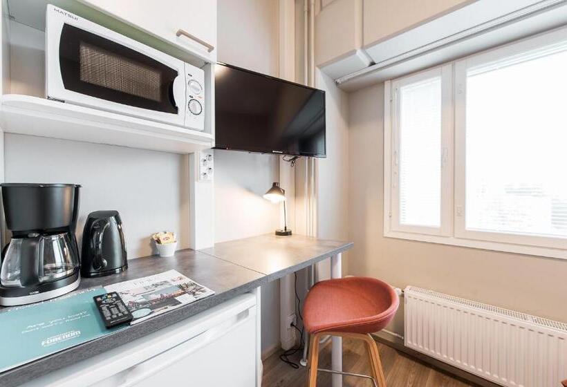 Номер Стандарт, Forenom Aparthotel Espoo Leppävaara