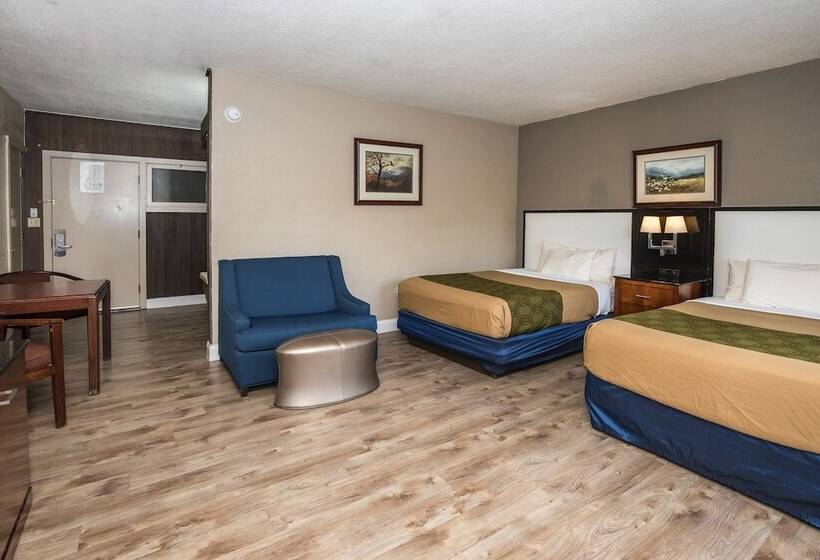 Standaardkamer met 2 Tweepersoonsbedden, Chalet Inn