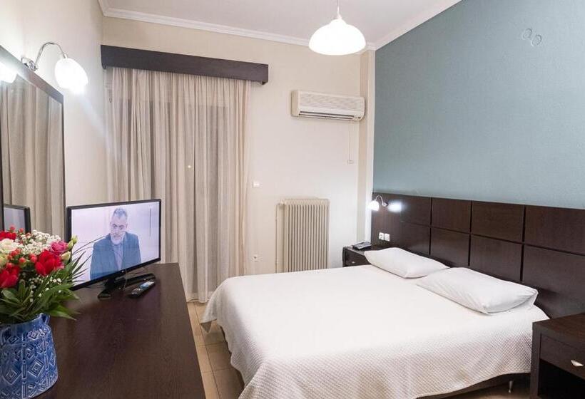 غرفة قياسية فردية, Democritus