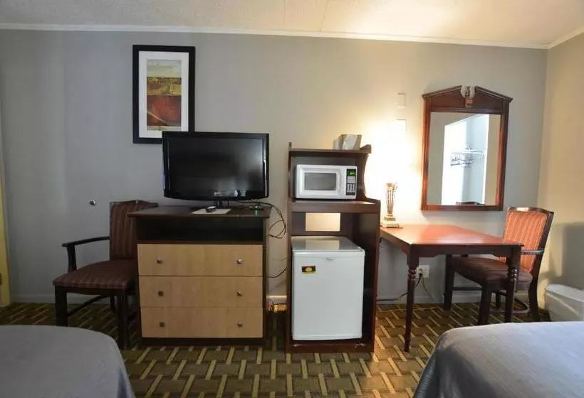 キングサイズベッドのスタンダードルーム, Travelowes Motel  Maggie Valley
