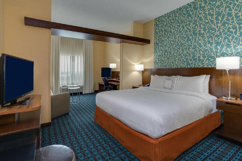 غرفة قياسية سرير كينج, Fairfield Inn & Suites By Marriott Fort Lauderdale Pembroke Pines