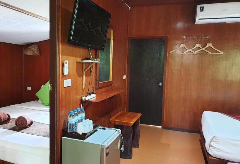 Семейный Номер Вид на Сад, Khao Sok Cabana Resort