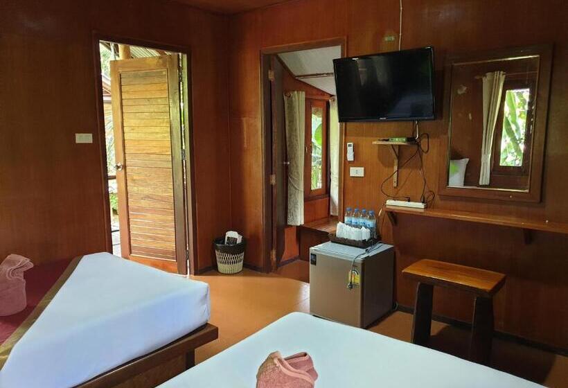 Семейный Номер Вид на Сад, Khao Sok Cabana Resort