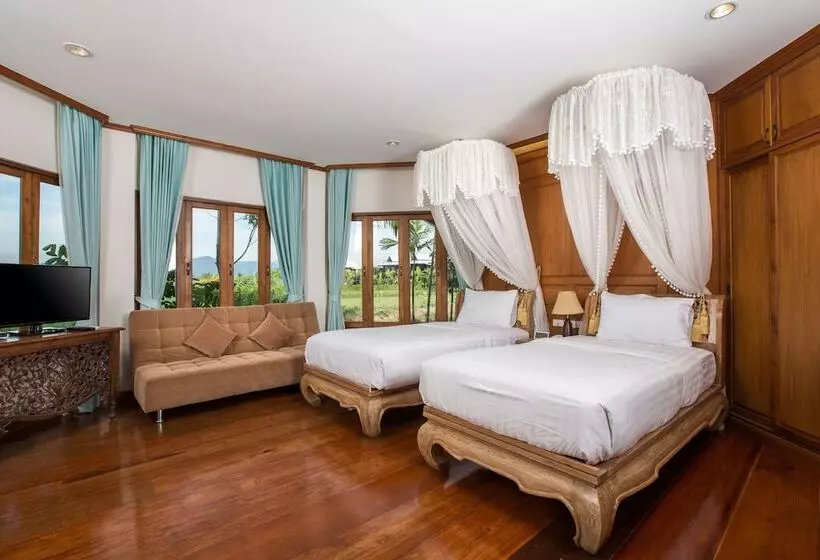 Villa 1 Makuuhuone, Phusanfah Resort