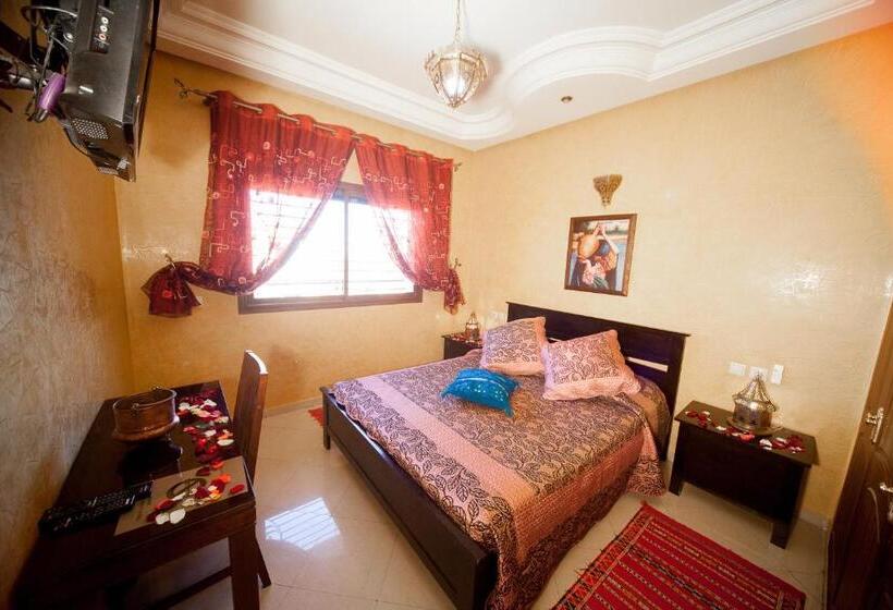 标准间带游泳池, Riad Mimosa