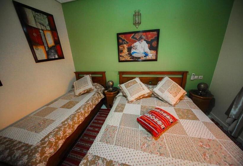 标准房带园景, Riad Mimosa