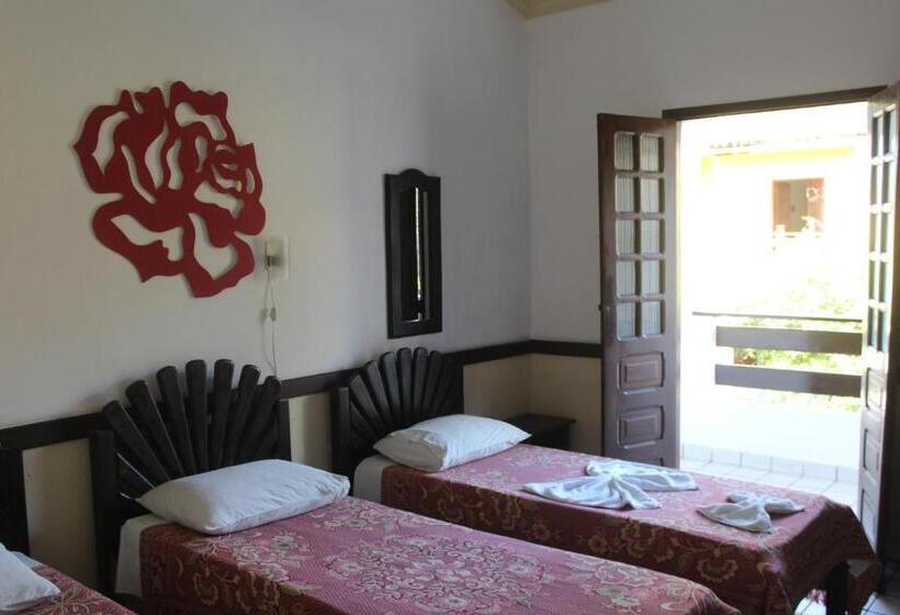 חדר סטנדרט עם מרפסת, Aguamarinha Pousada