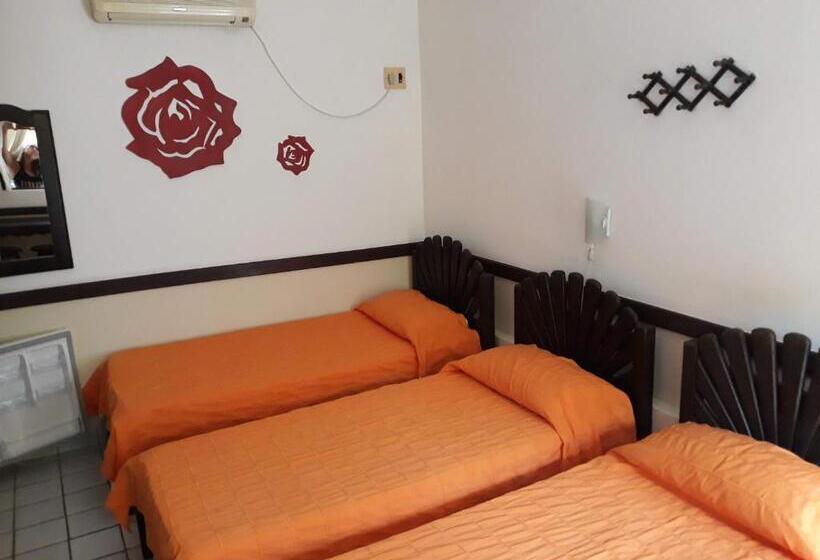 חדר סטנדרט עם מרפסת, Aguamarinha Pousada