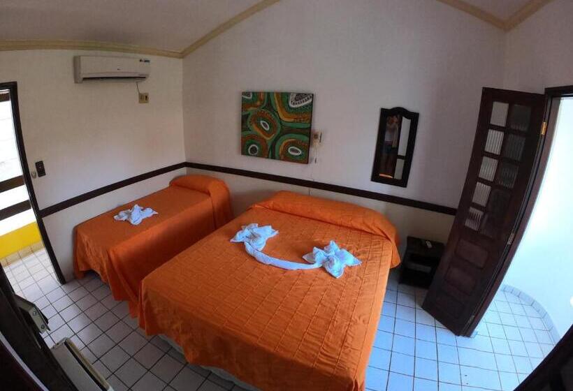 חדר סטנדרט לשלושה, Aguamarinha Pousada