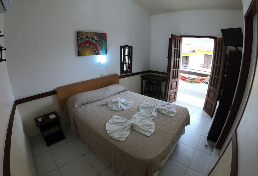 חדר סטנדרט עם מרפסת, Aguamarinha Pousada