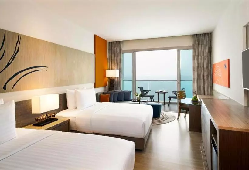 オーシャンビューのプレミアムルーム。, Mövenpick Siam Hotel Na Jomtien Pattaya