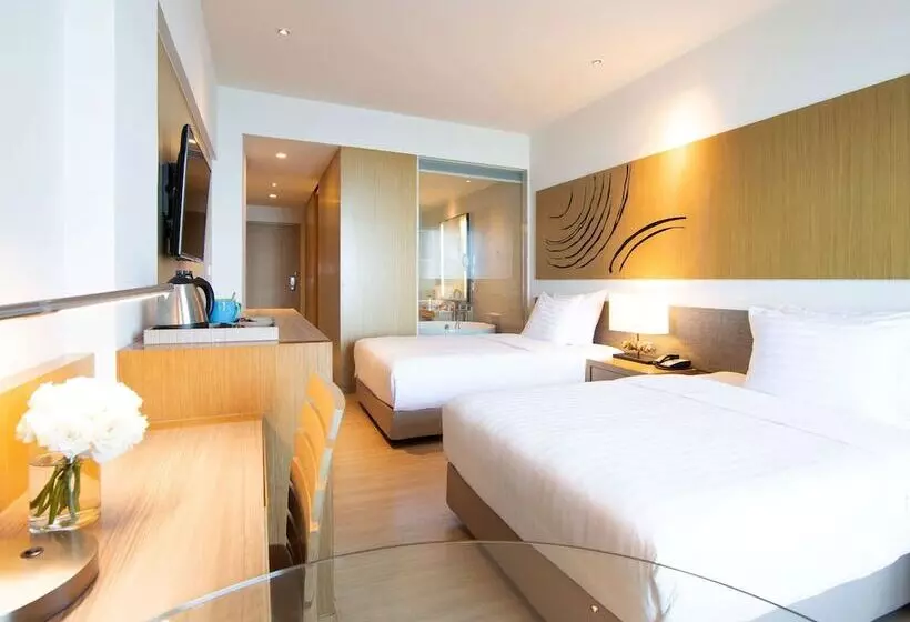 オーシャンビューデラックスルーム, Mövenpick Siam Hotel Na Jomtien Pattaya