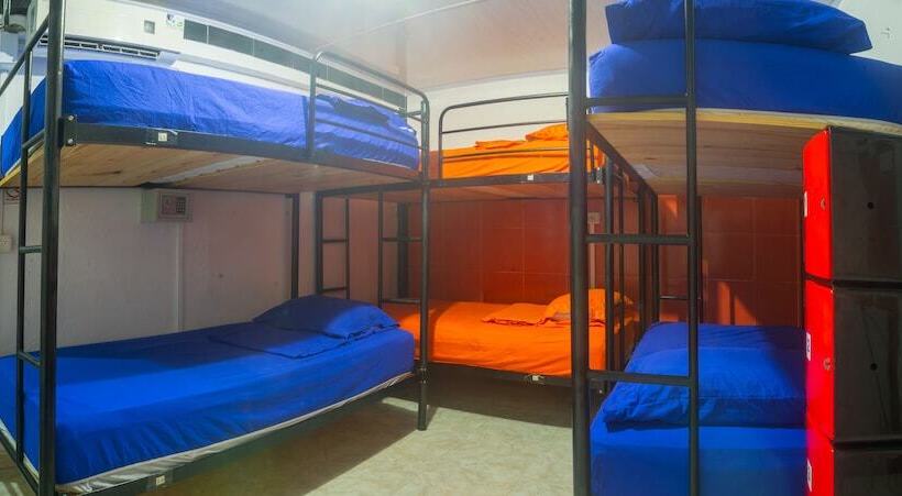 מיטה בחדר משותף, Posada Nativa Lizard House