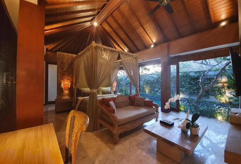 فيلا غرفة نوم واحدة مع مسبح, The Royal Purnama   Adults Only