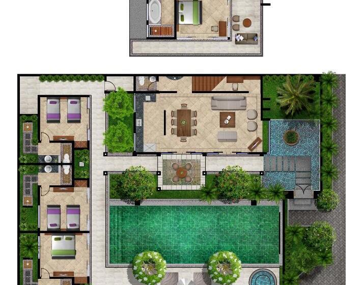 فيلا 4 غرف نوم, The Royal Purnama   Adults Only