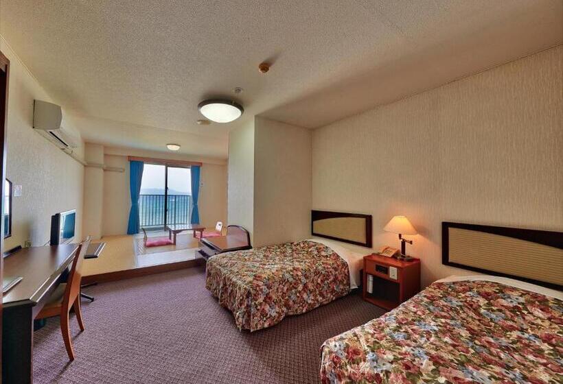 اتاق استاندارد با چشم‌انداز دریا, Miyuki Hamabaru Resort