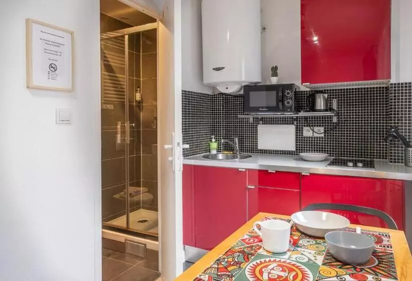 آپارتمان 1 خوابه, Residence Clignancourt