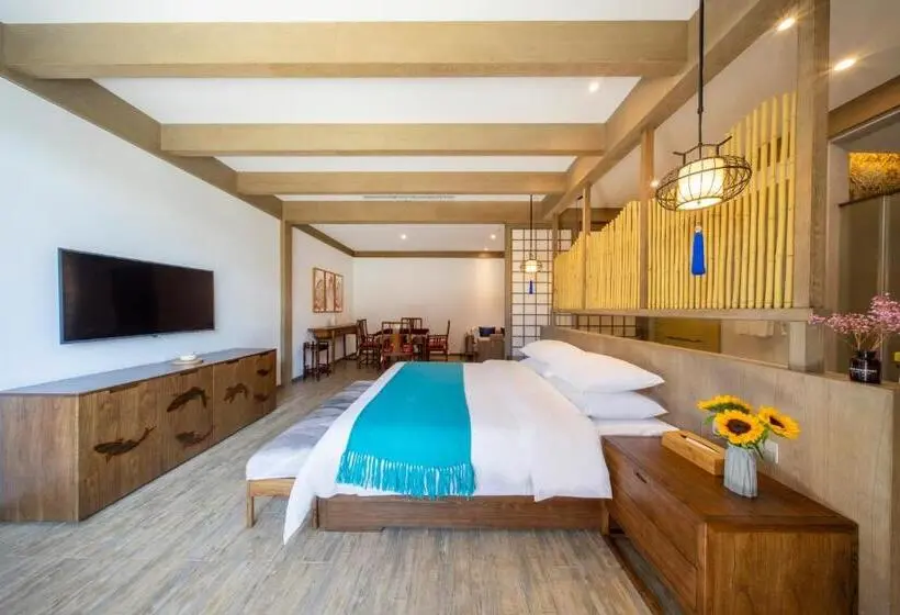 اتاق استاندارد با تخت بزرگ, Blossom Hill Yuejingzhuang