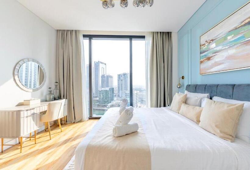 Апартаменты Deluxe 1 Спальня, Address Beach Residences