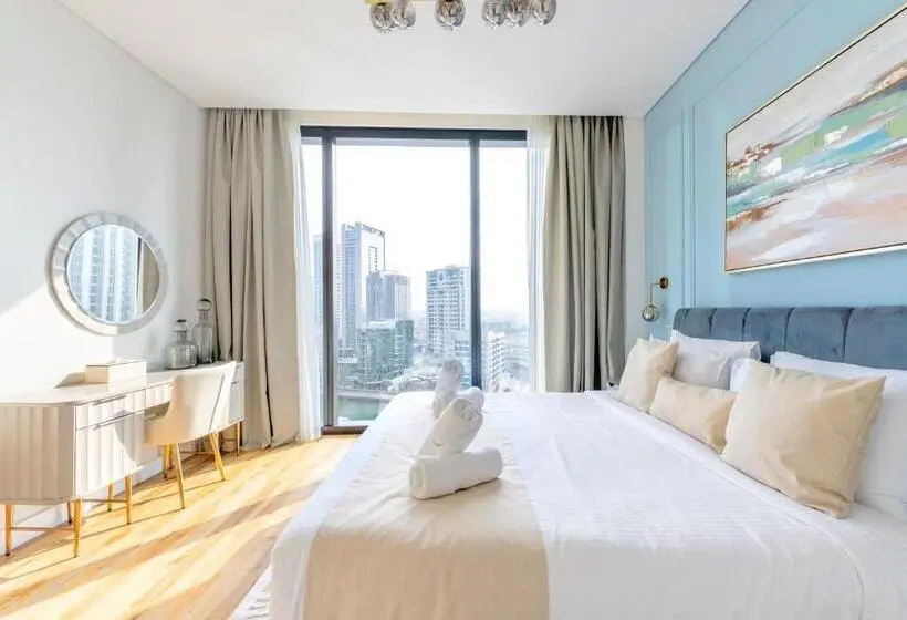 １ベッドルームのデラックスアパートメント, Address Beach Residences