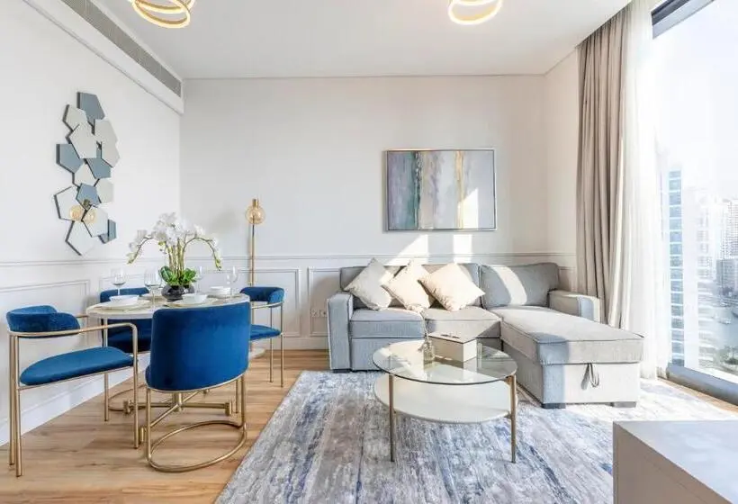 １ベッドルームのデラックスアパートメント, Address Beach Residences