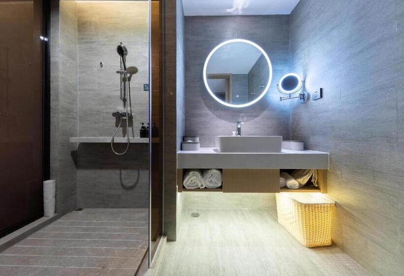 스탠다드 룸 킹사이즈 침대, Atour Hotel Dongguan Fenggang