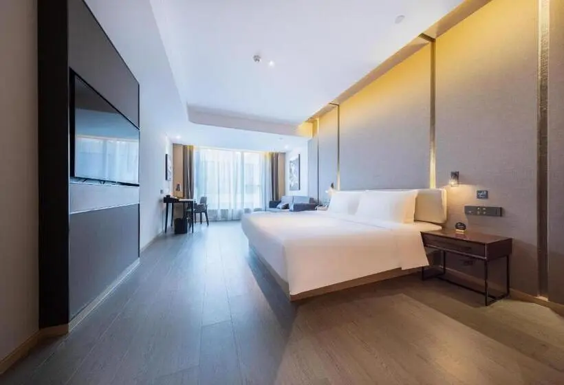 キングサイズベッドのスタンダードルーム, Atour Hotel Dongguan Fenggang