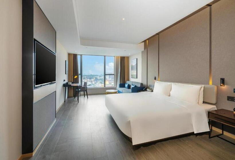 스탠다드 룸 킹사이즈 침대, Atour Hotel Dongguan Fenggang