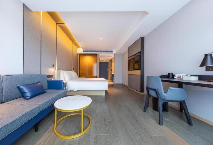 스탠다드 룸 킹사이즈 침대, Atour Hotel Dongguan Fenggang