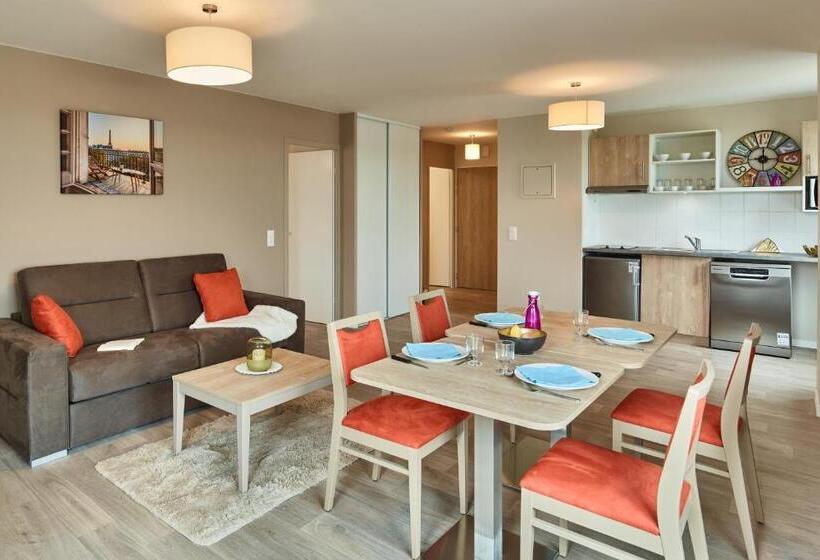 带1个卧室的公寓, Zenao Appart Hôtels Montreuil