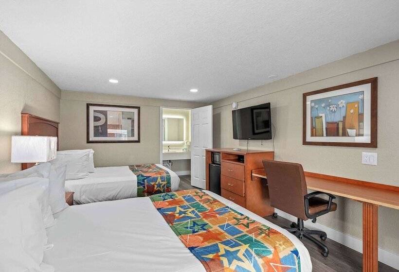 스탠다드 룸 더블 침대 2개, Travelodge By Wyndham Kissimmee/orlando