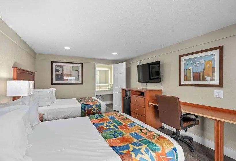 2ダブルベッドのスタンダードルーム, Travelodge By Wyndham Kissimmee/orlando