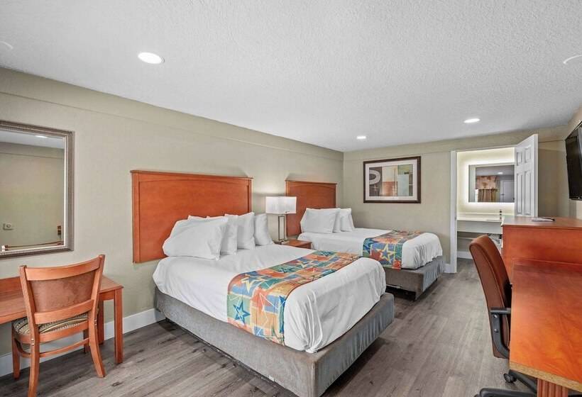 جناح عائلي غرفتين نوم, Travelodge By Wyndham Kissimmee/orlando
