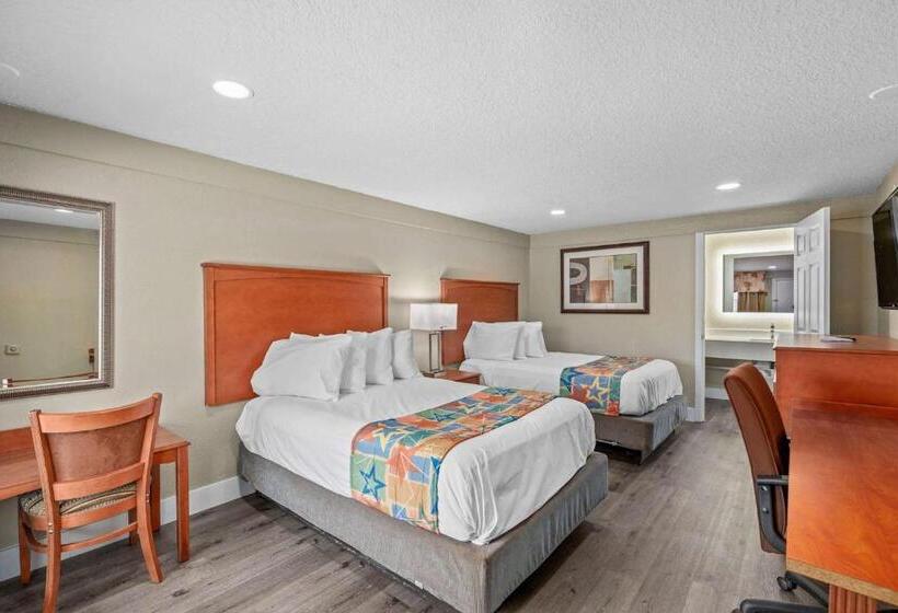 스탠다드 룸 더블 침대 2개, Travelodge By Wyndham Kissimmee/orlando