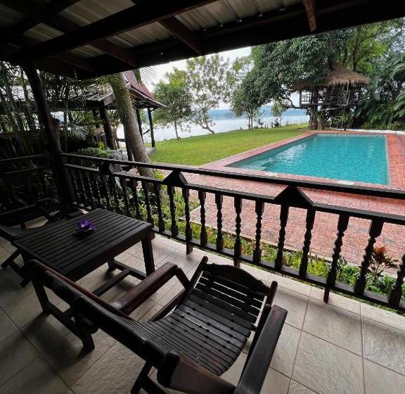 חדר סטנדרט עם מיטת קינג, Lao Lake House