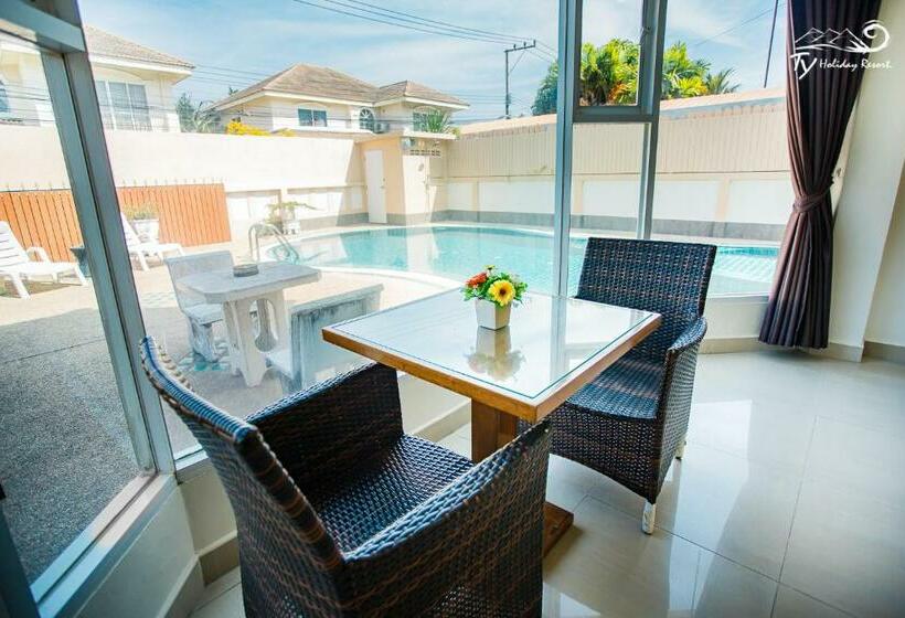 Villa 1 Yatak Odalı ve Yüzme Havuzlu, Ty Holiday Resort