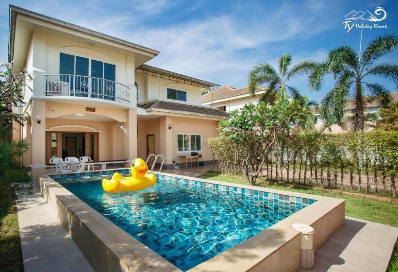 Villa 1 Yatak Odalı ve Yüzme Havuzlu, Ty Holiday Resort