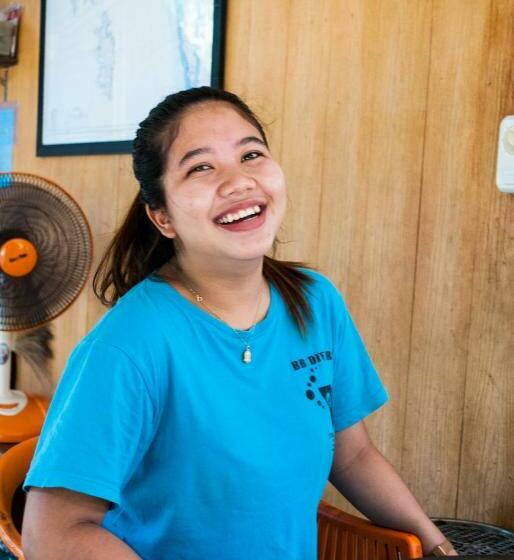 חדר לארבעה סטנדרטי עם מרפסת, Bb Dorm Koh Kood