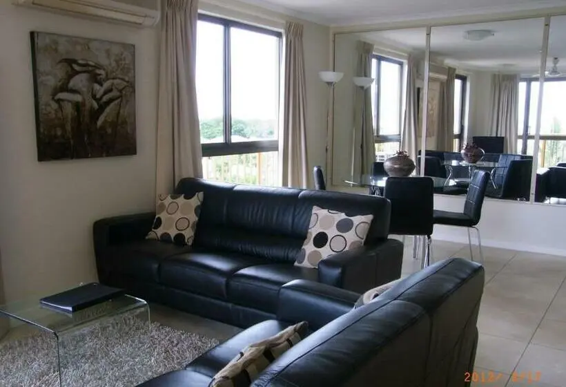 דירת חדר נוף לים, Coral Towers Holiday Suites