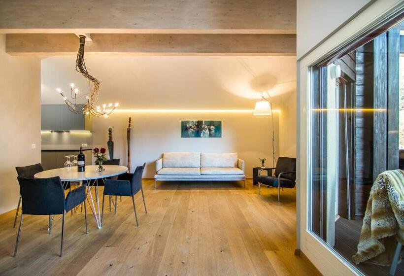 带两个卧室的顶楼公寓, Waldhotel Fletschhorn   Panoramic Retreat In Saas Fee