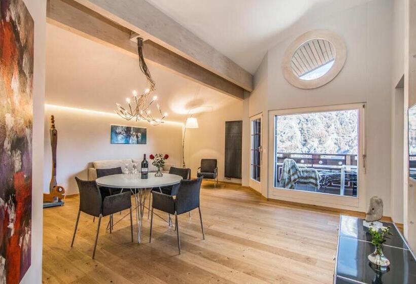 ペントハウス2ベッドルームアパート, Waldhotel Fletschhorn Panoramic Retreat In Saas Fee