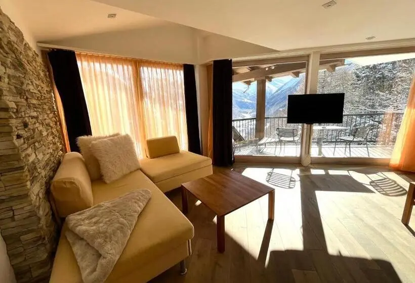 スイート, Waldhotel Fletschhorn   Panoramic Retreat In Saas Fee