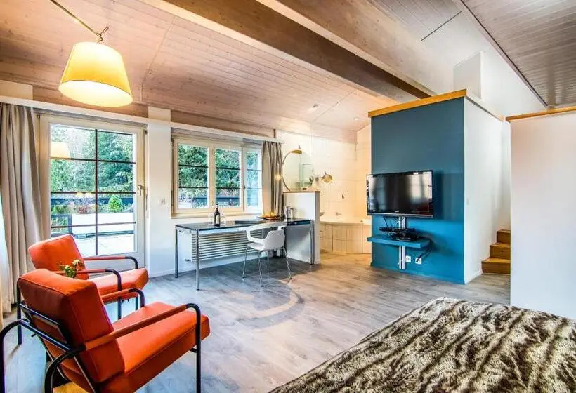 スイート（家族用）, Waldhotel Fletschhorn   Panoramic Retreat In Saas Fee