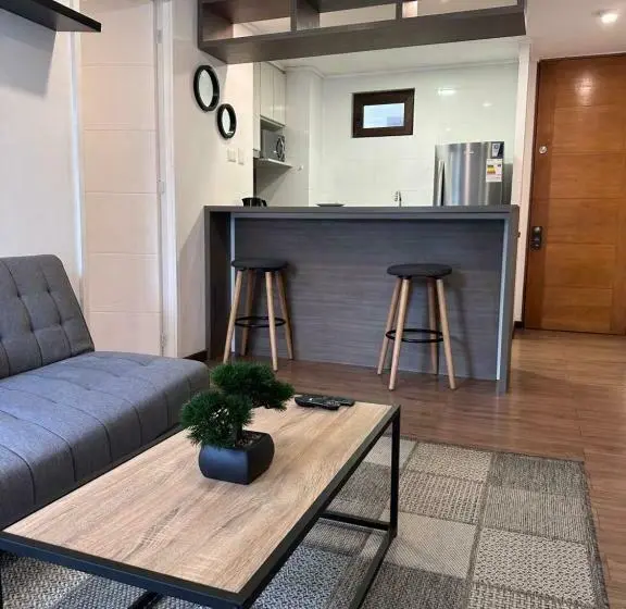 Huoneisto 1 Makuuhuone Parveke, Apart Hotel Castellon 176