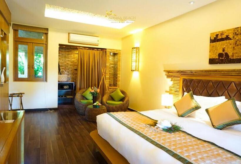 بانگلوی استاندارد با چشم‌انداز دریا, Aroma Beach Resort And Spa
