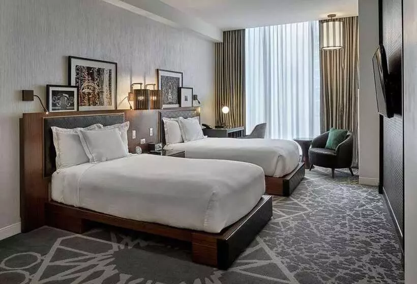 シングルデラックスルーム, Londonhouse Chicago Curio Collection By Hilton