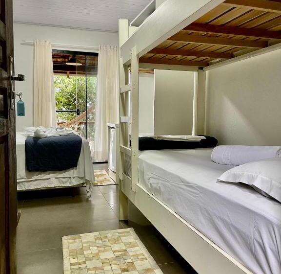 חדר סטנדרט לארבעה, Pousada Canto Da Vigia