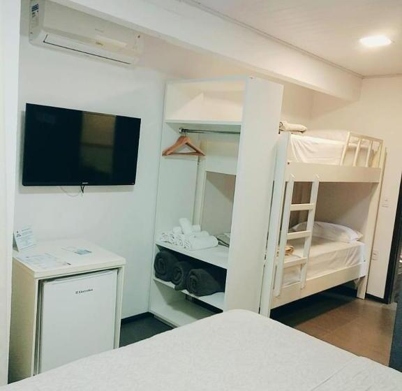 חדר קלאסי לארבעה, Pousada Canto Da Vigia