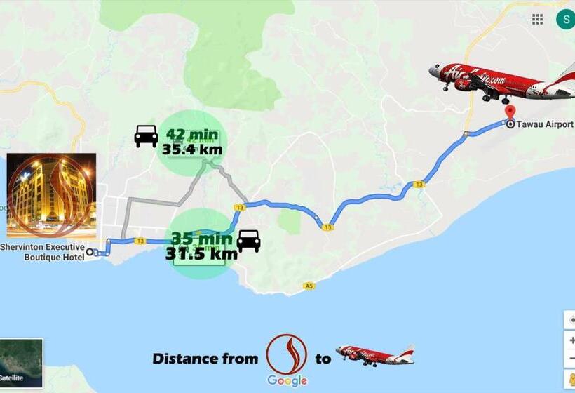 غرفة عائلية, Shervinton Executive Boutique