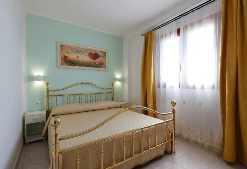 1 Sovrumslägenhet Bottenvåning, Residence Le Villette A 100m Dal Mare A Lido Marini